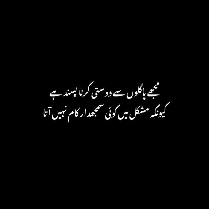 Friendship poetry in urdu two lines